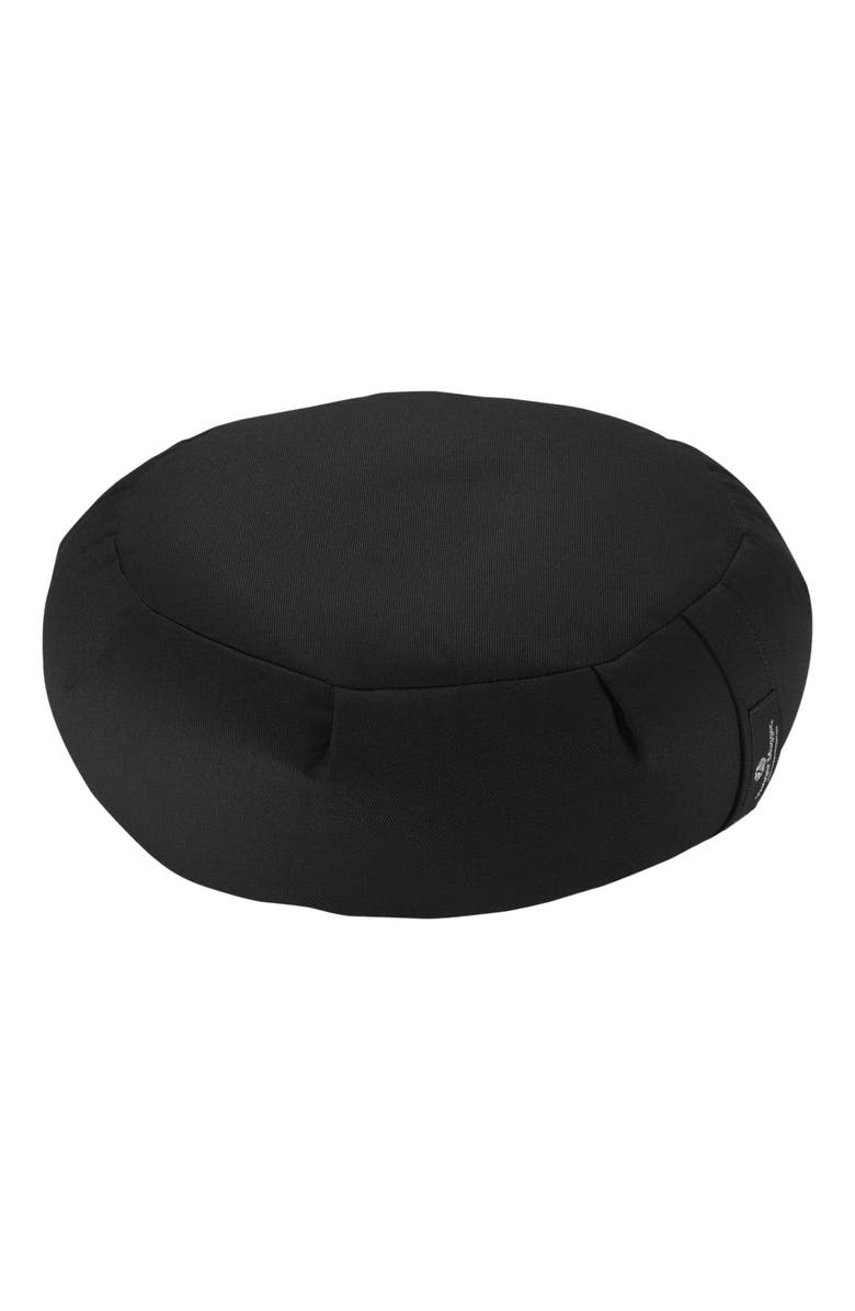 Hugger Mugger Zafu Meditation Cushion, Main, color, Black