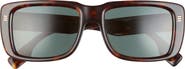 Burberry 55mm Rectangular Sunglasses