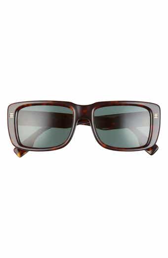 Burberry 55mm Rectangular Sunglasses