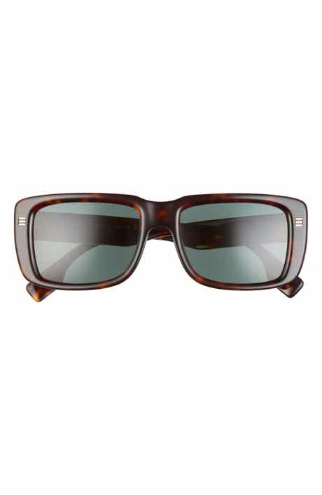 Burberry 55mm Rectangular Sunglasses