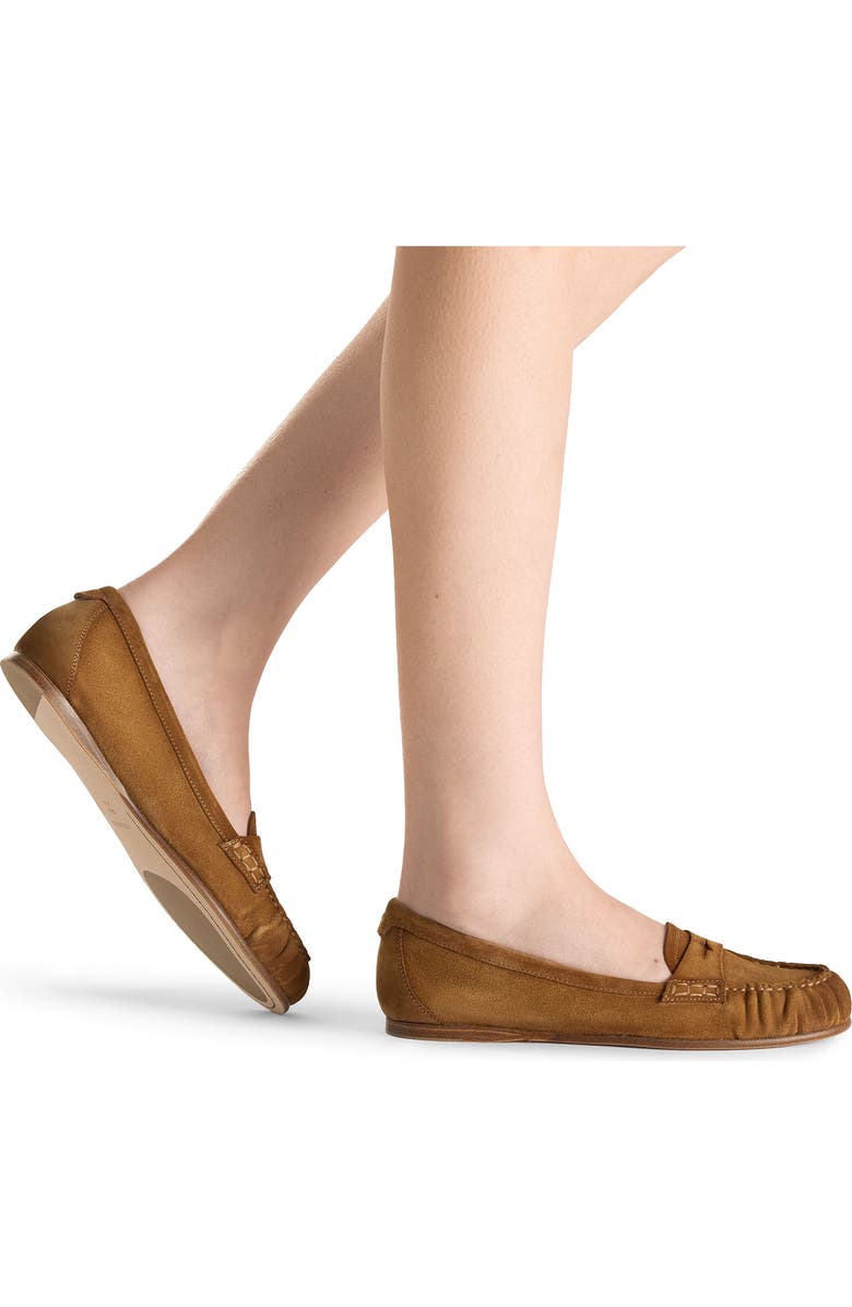 Magnanni Celina Ruffle Penny Loafer, Alternate, color,