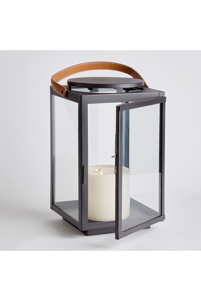 Jennings Lantern Large, Alternate, color, Black