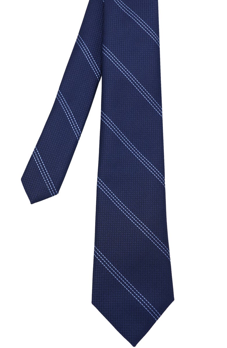 DKNY Stitch Stripe Tie, Alternate, color, 