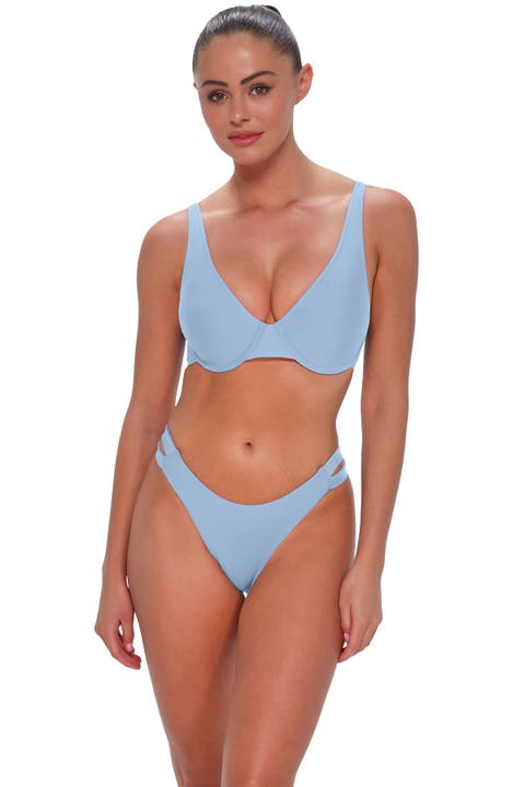 Ally Underwire Bikini Swimsuit Top - D Cup
