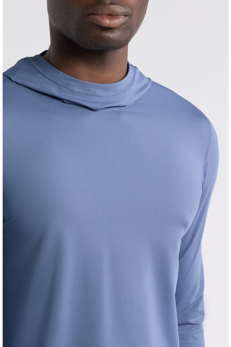 Endurance Funnel Hoodie, Alternate, color, BLUE VINTAGE