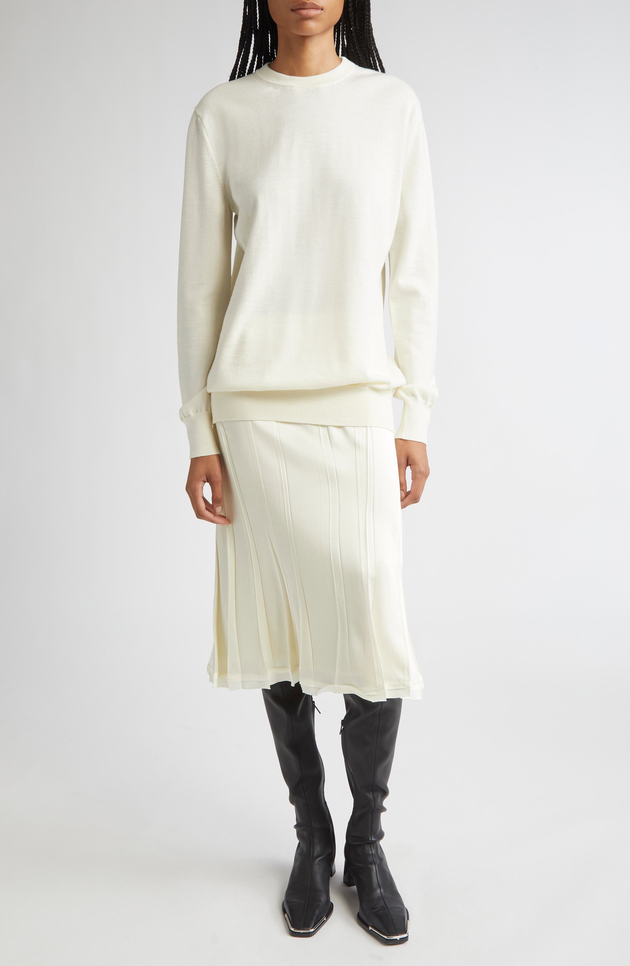 Superfine Merino Wool Sweater - image 2