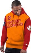 STARTER Men's Starter Orange Tampa Bay Buccaneers Extreme Vintage Logo Pullover Hoodie