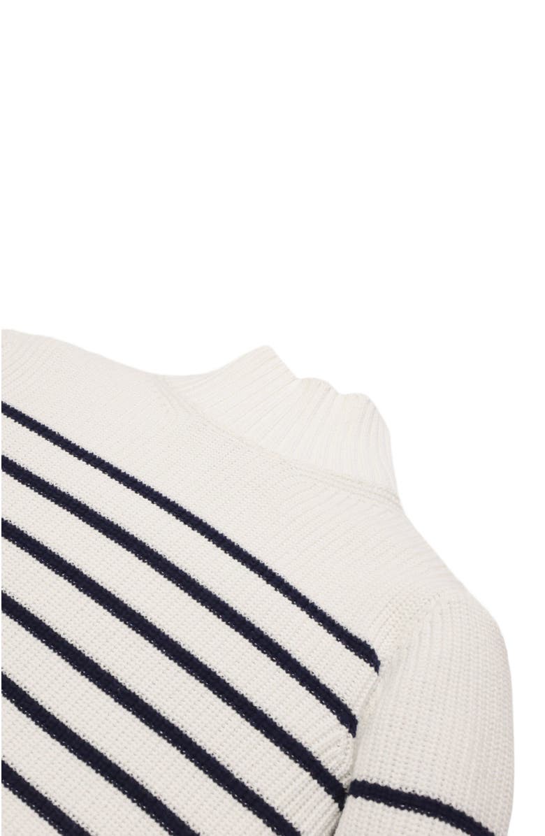 Hope & Henry Women's Mock Neck Breton Sweater, Alternate, color, 