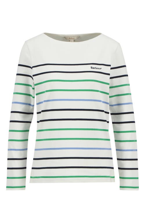 Barbour Hawkins Stripe Long Sleeve Cotton Top