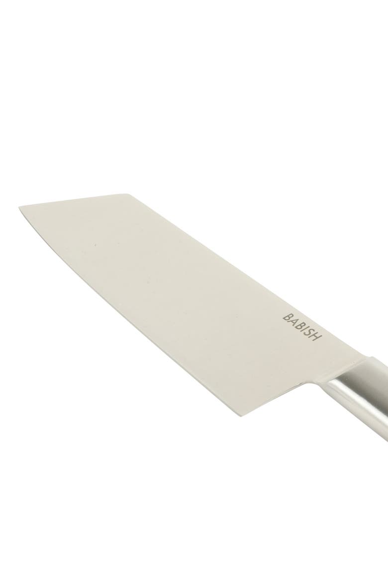 Clef Chef and Cleaver Hybrid Knife with High Carbon German Steel, Alternate, color, Stainless Steel
