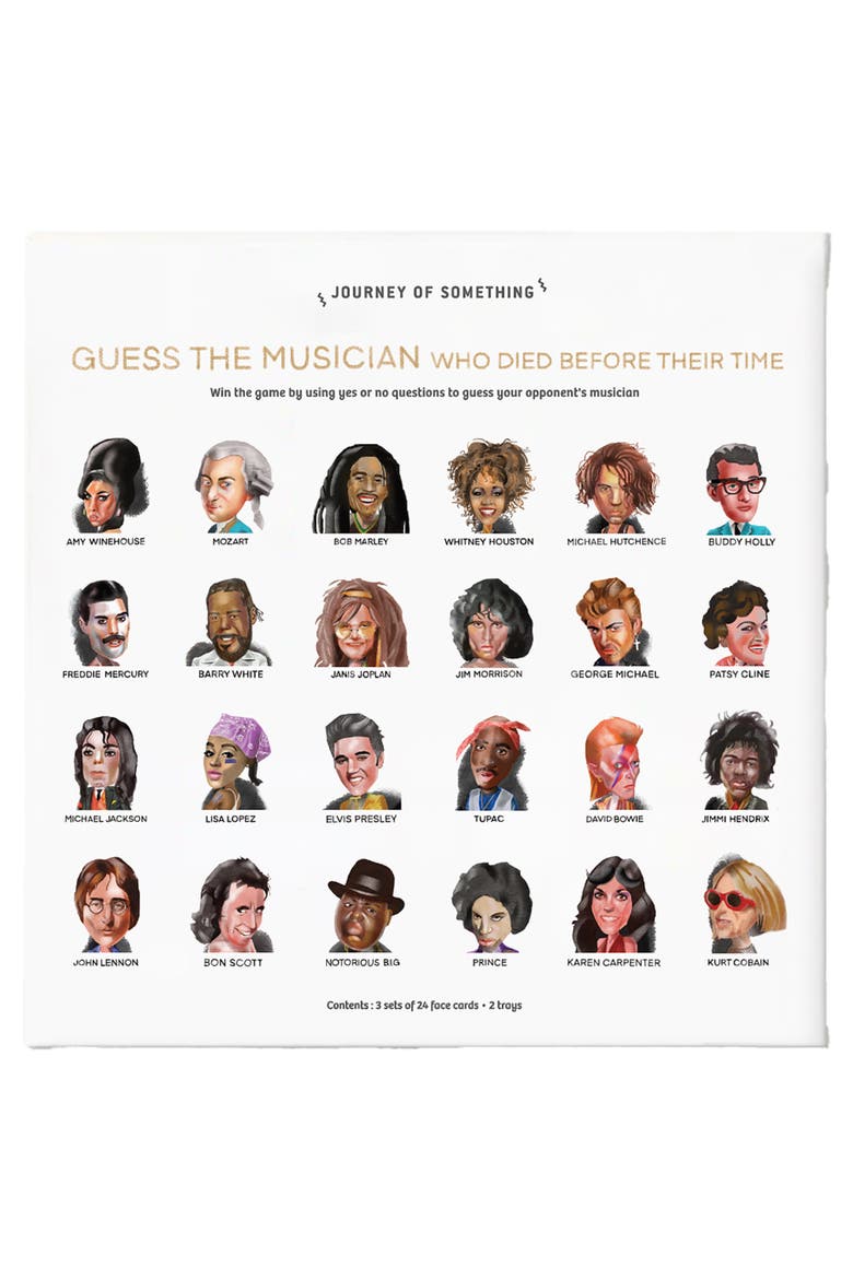 Guess The Musician, Who Died Before Their Time, Ages 14+, Main, color, Multicolored