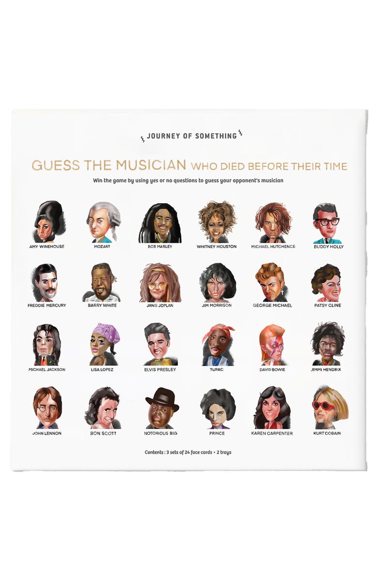 Journey of Something Guess The Musician, Who Died Before Their Time, Ages 14+, Main, color, Multicolored