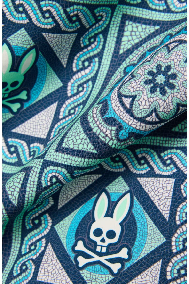 Frank All Over Swim Trunks, Alternate, color, CABBAGE