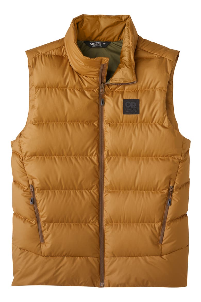 Coldfront 700 Fill Power Down Vest, Alternate, color, SADDLE