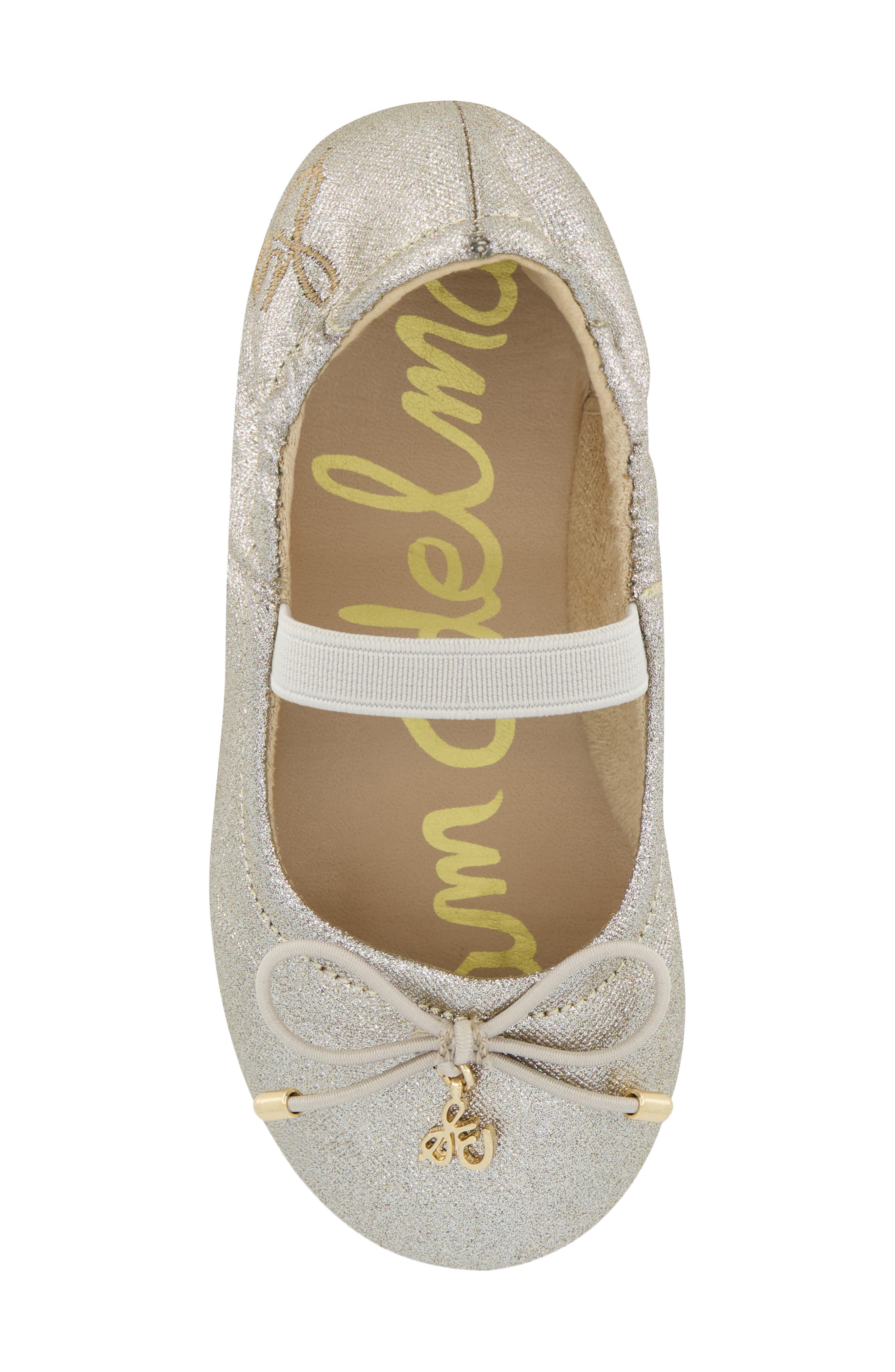 Sam Edelman Kids' Felicia Flex Mary Jane Flat, Alternate, color, Gold