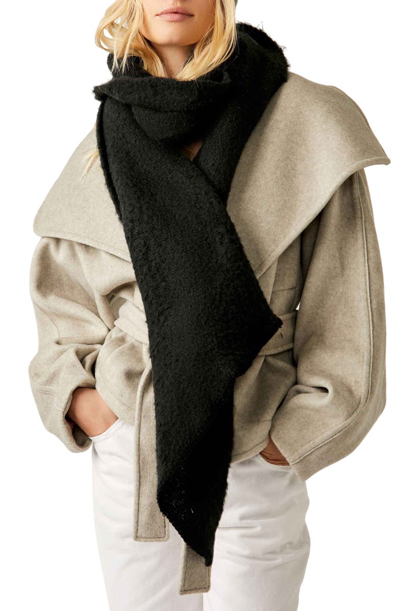 Free People Rangeley Bouclé Knit Scarf, Main, color,