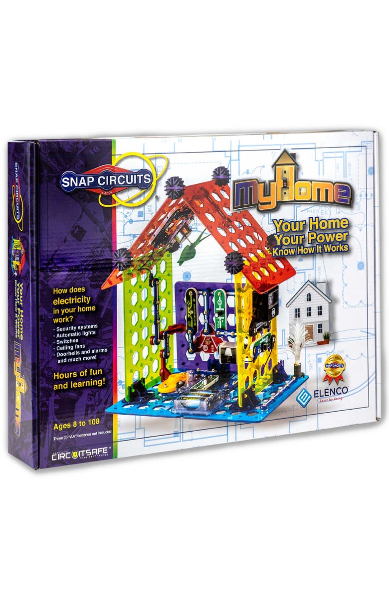 Snap Circuits Sanp Circuits My Home STEM Learning Toy, Main, color, Multicolored