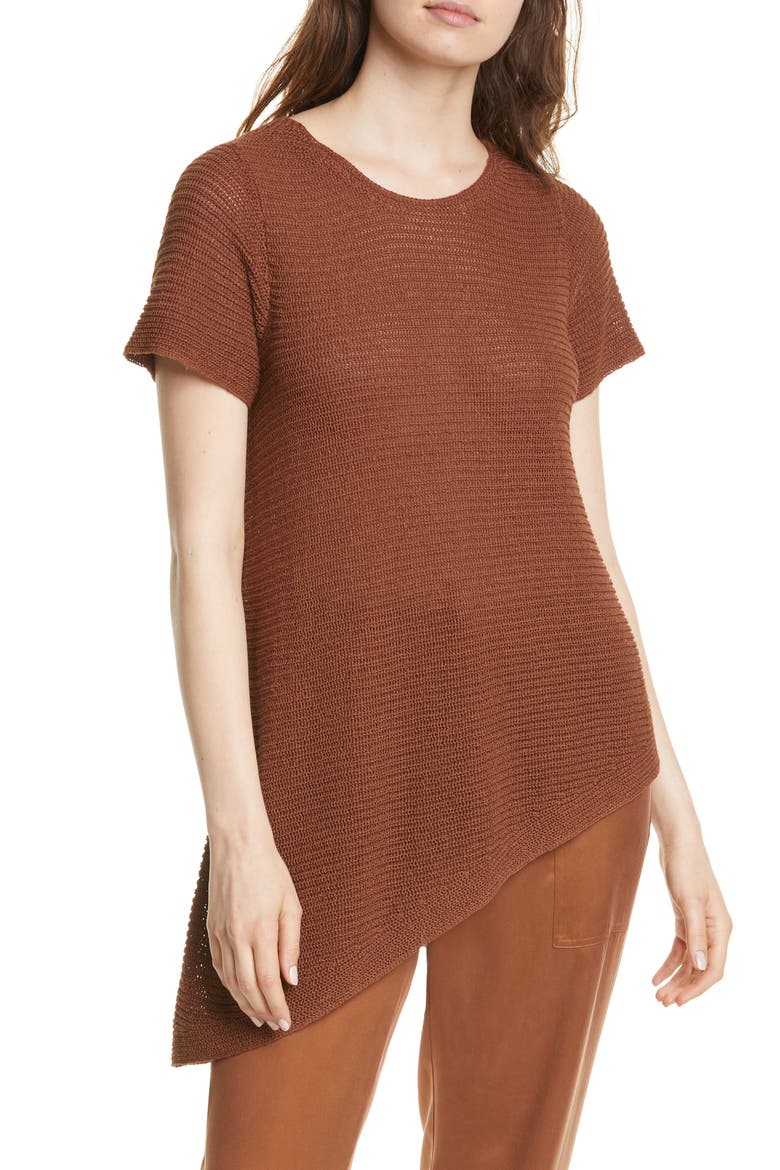 Asymmetrical Tunic, Main, color, NUTMEG