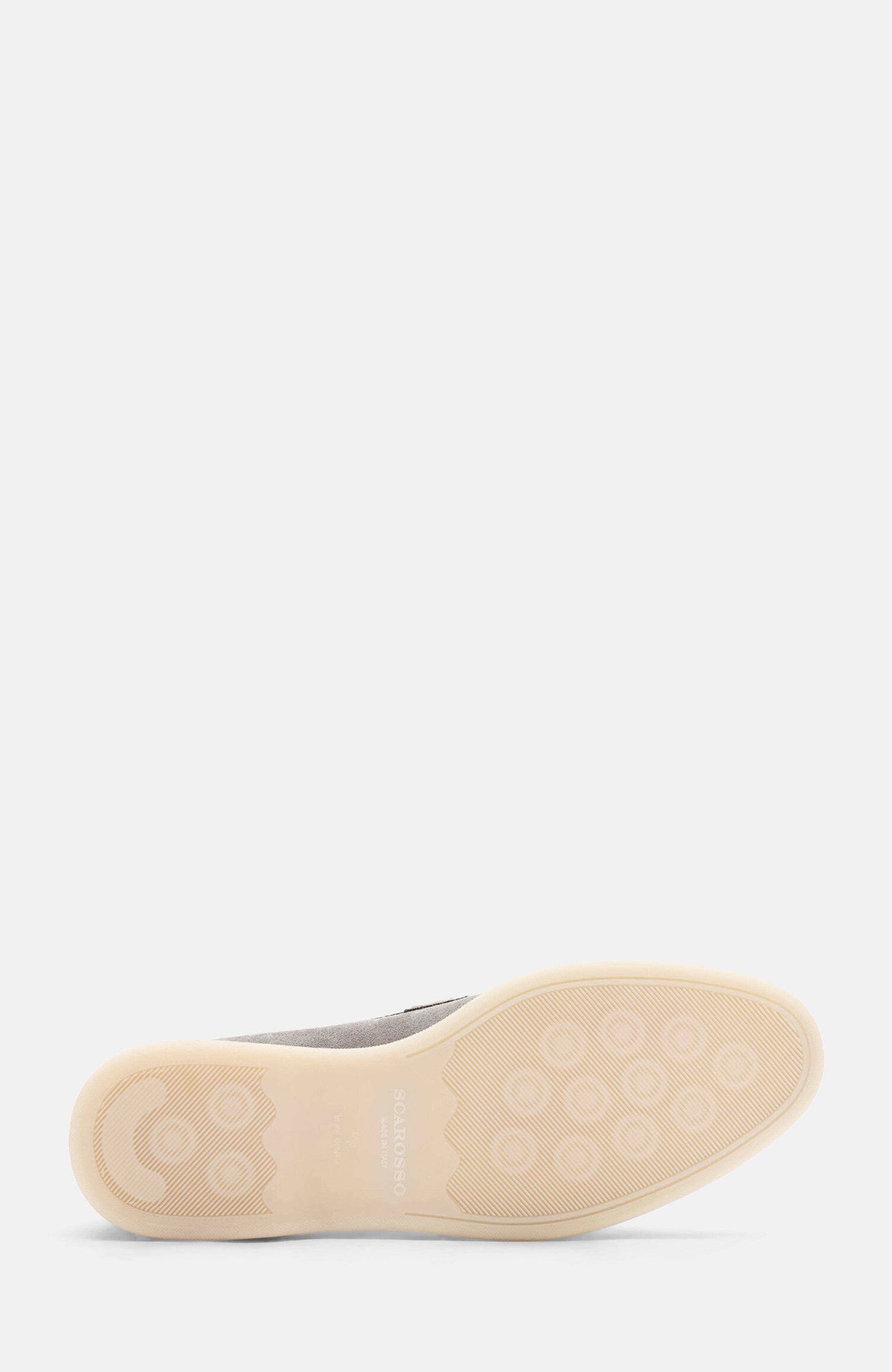 SCAROSSO Leandro Loafers, Alternate, color, Grey - Suede