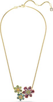 Swarovski Idyllia Floral Pendant Necklace