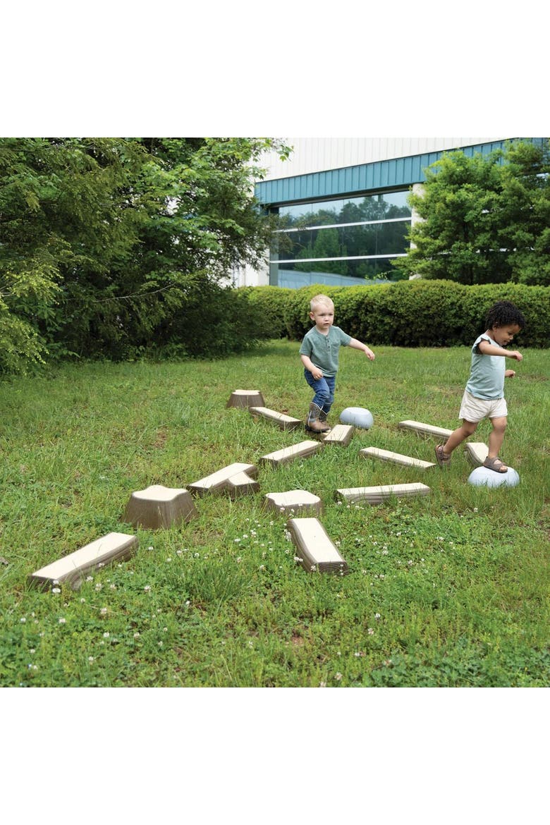 Timber Trail Stepping Logs Set - 16 Pieces, Alternate, color, Multicolored
