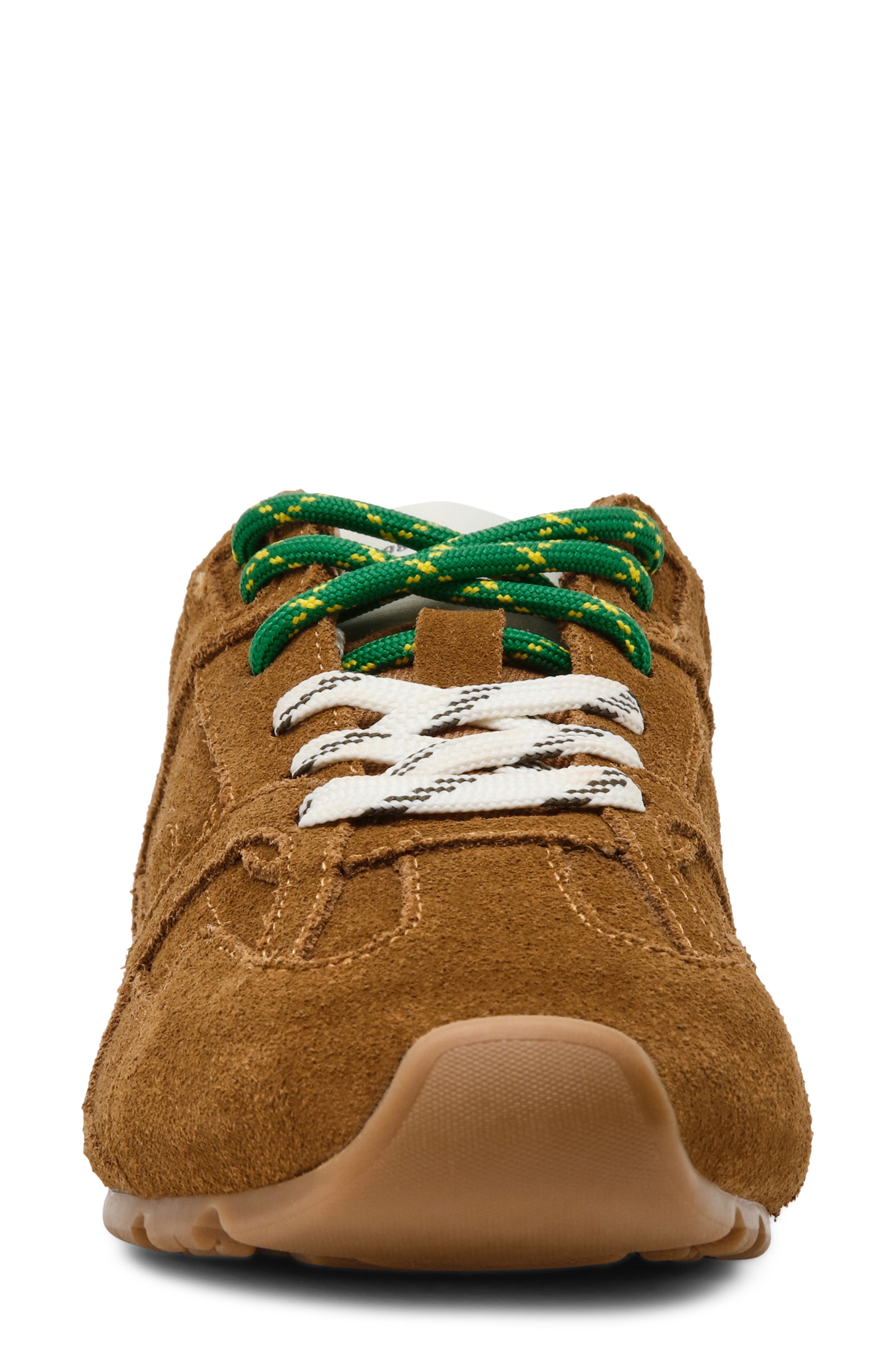 Steve Madden Aziel Sneaker, Alternate, color, Camel Suede