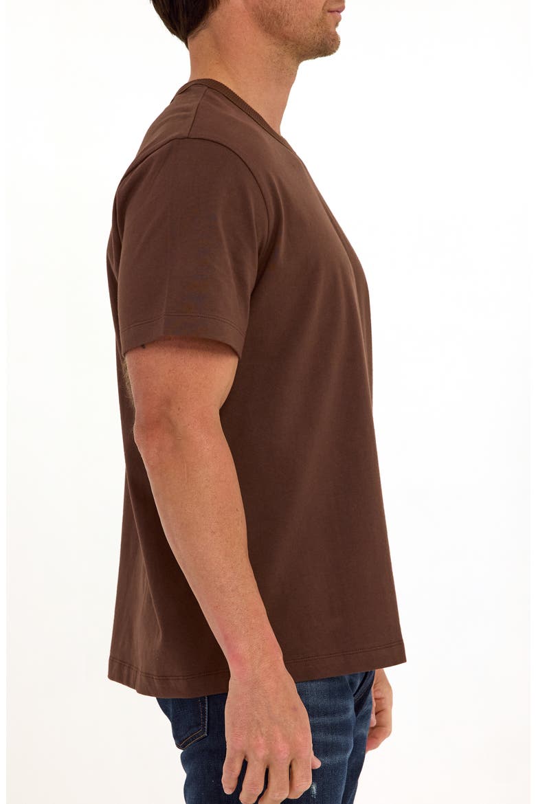Johnny Relaxed Fit Organic Cotton Jersey T-Shirt, Alternate, color, COFFEE