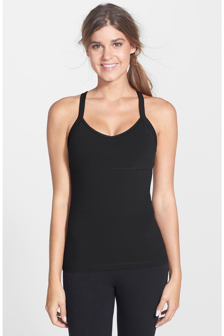 'Reflection' Tank, Main, color, BLACK