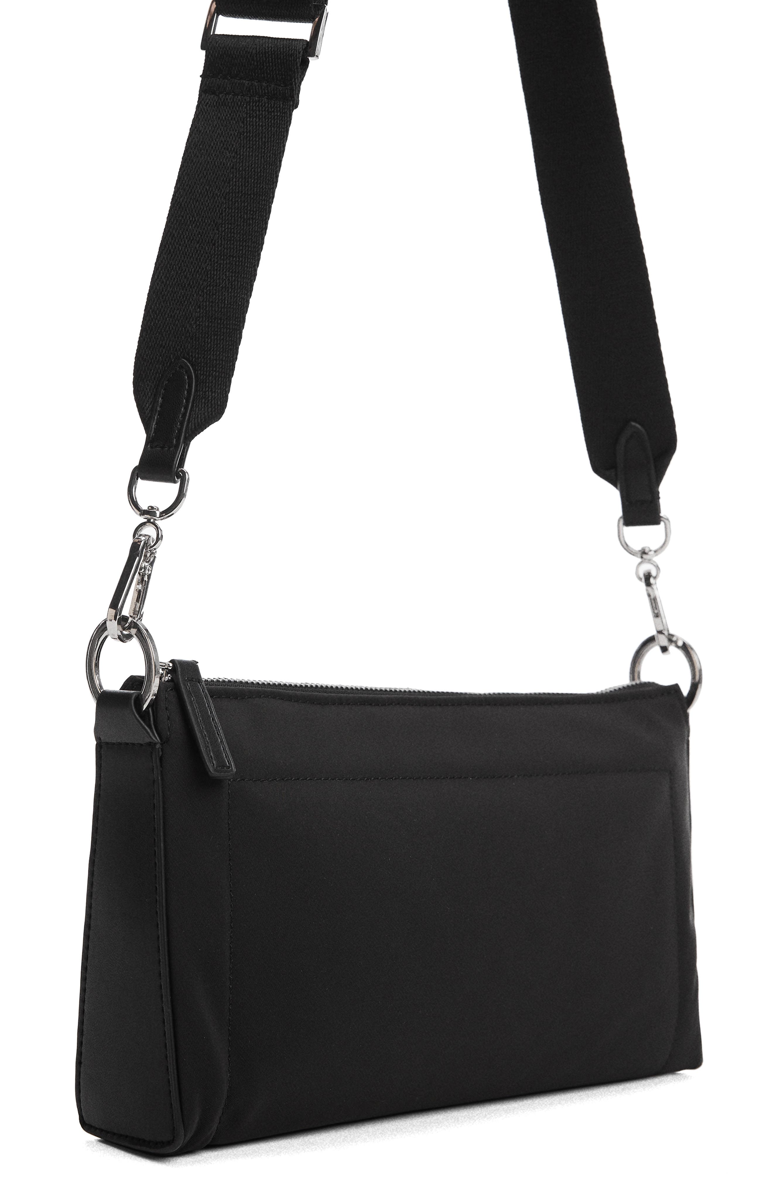 MANGO Faux Leather Top Handle Bag, Alternate, color, 
