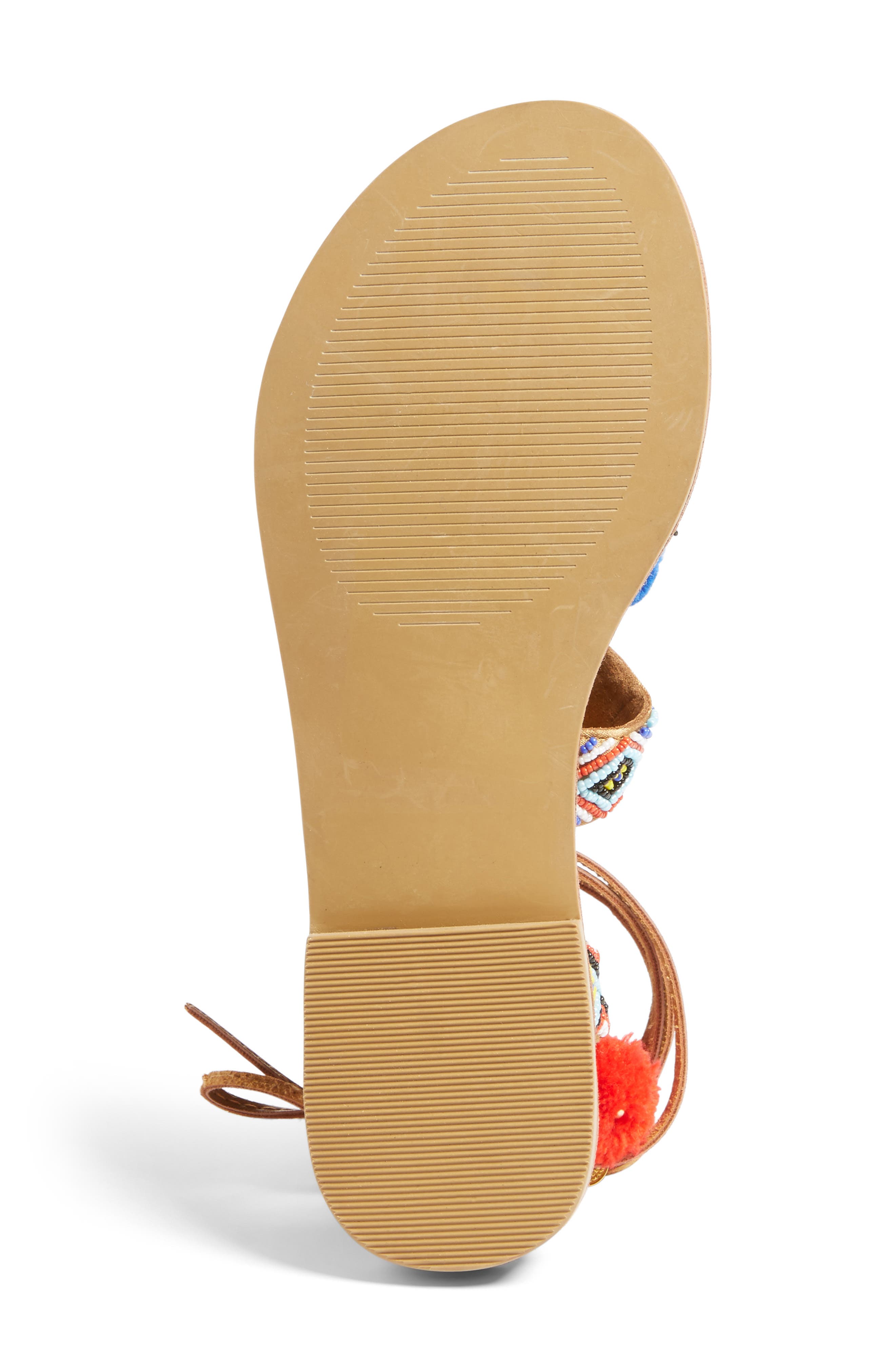 Darah Sandal, Alternate, color, COGNAC FABRIC