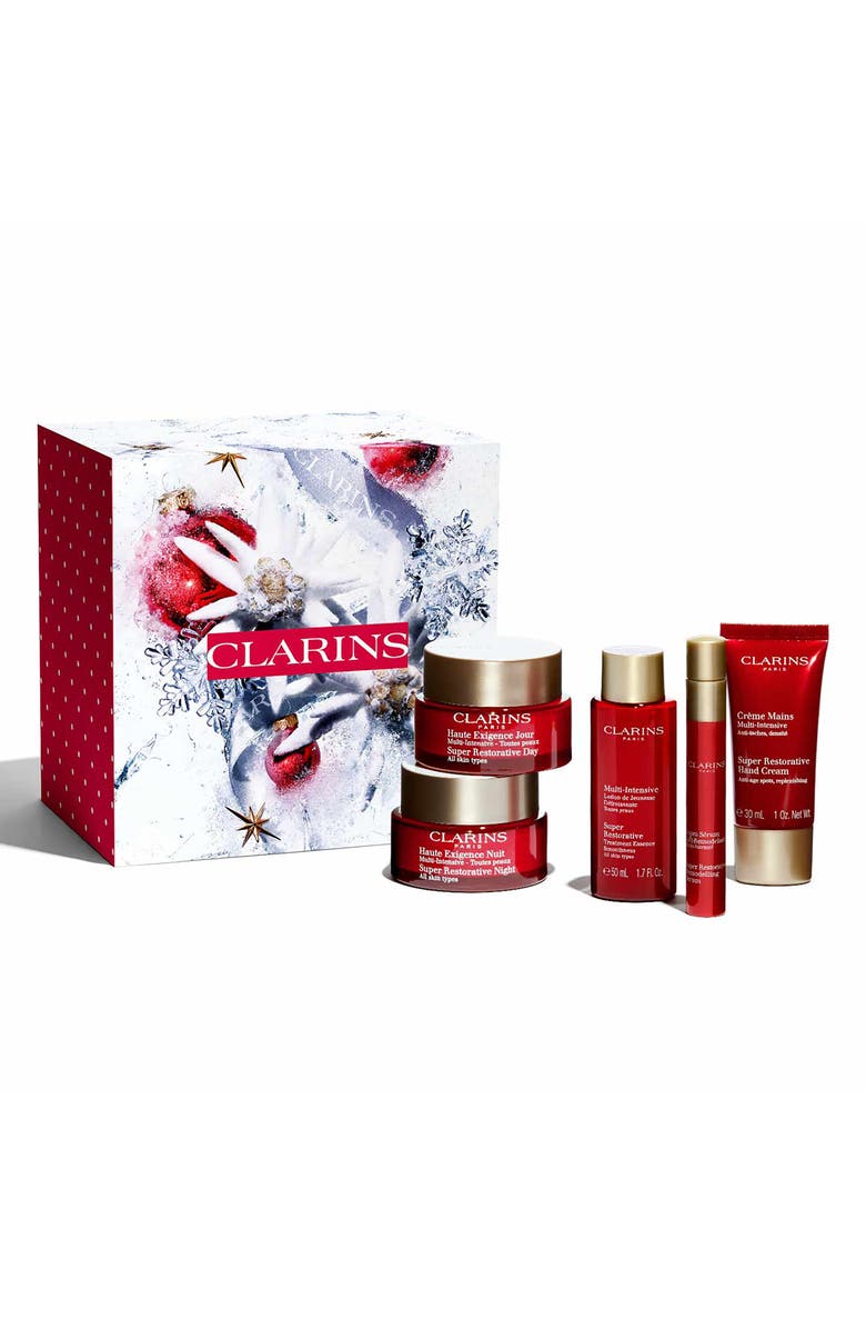 Clarins Super Restorative Luxury Set USD $342 Value, Main, color,