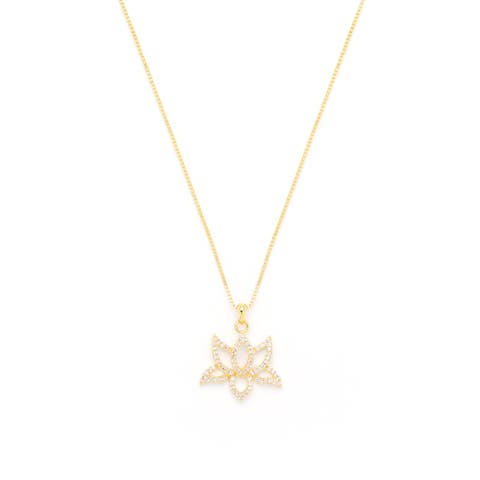 Illuminate Lotus Necklace