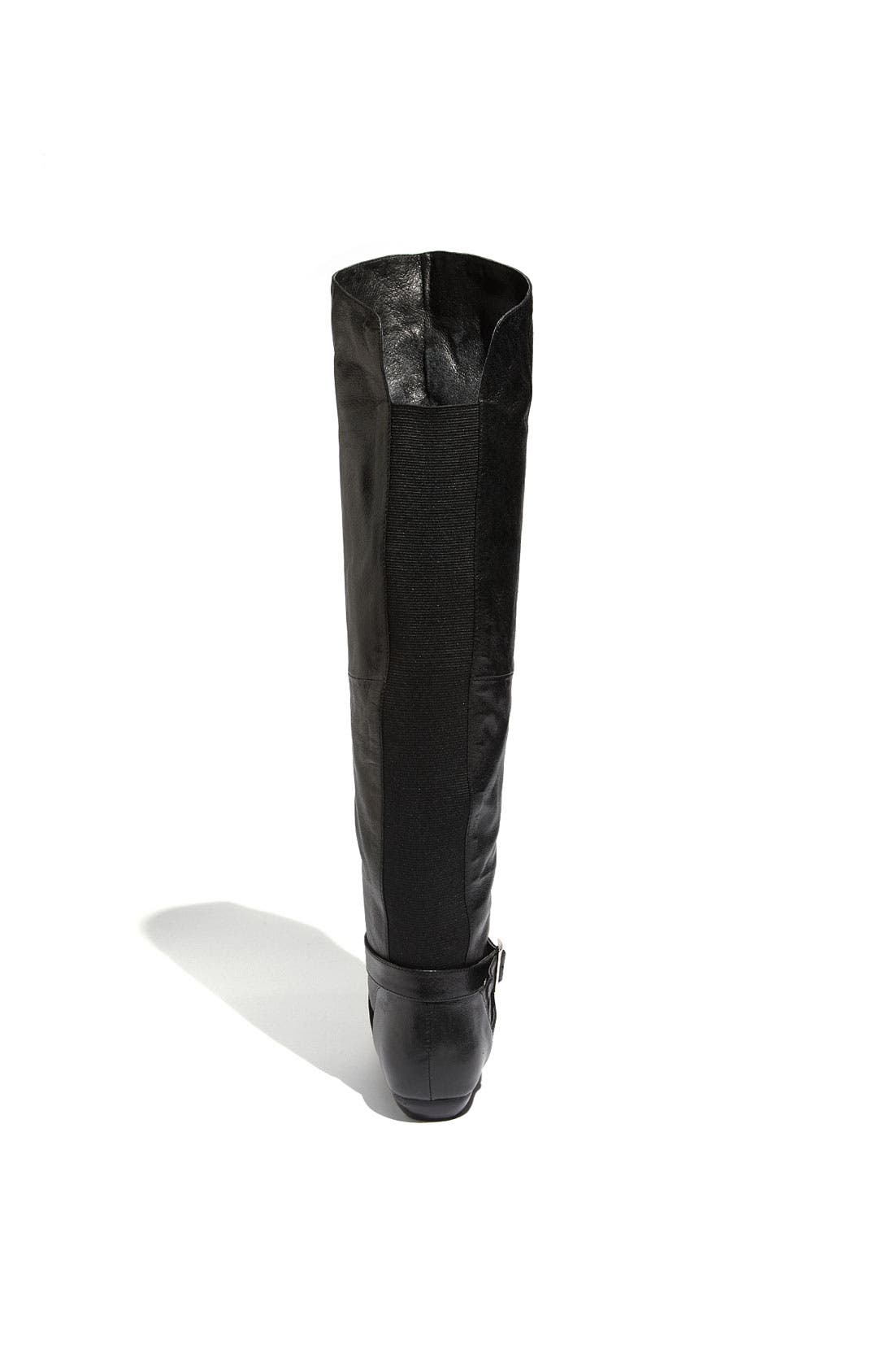 'Nostalgia' Over the Knee Boot, Alternate, color, BLACK