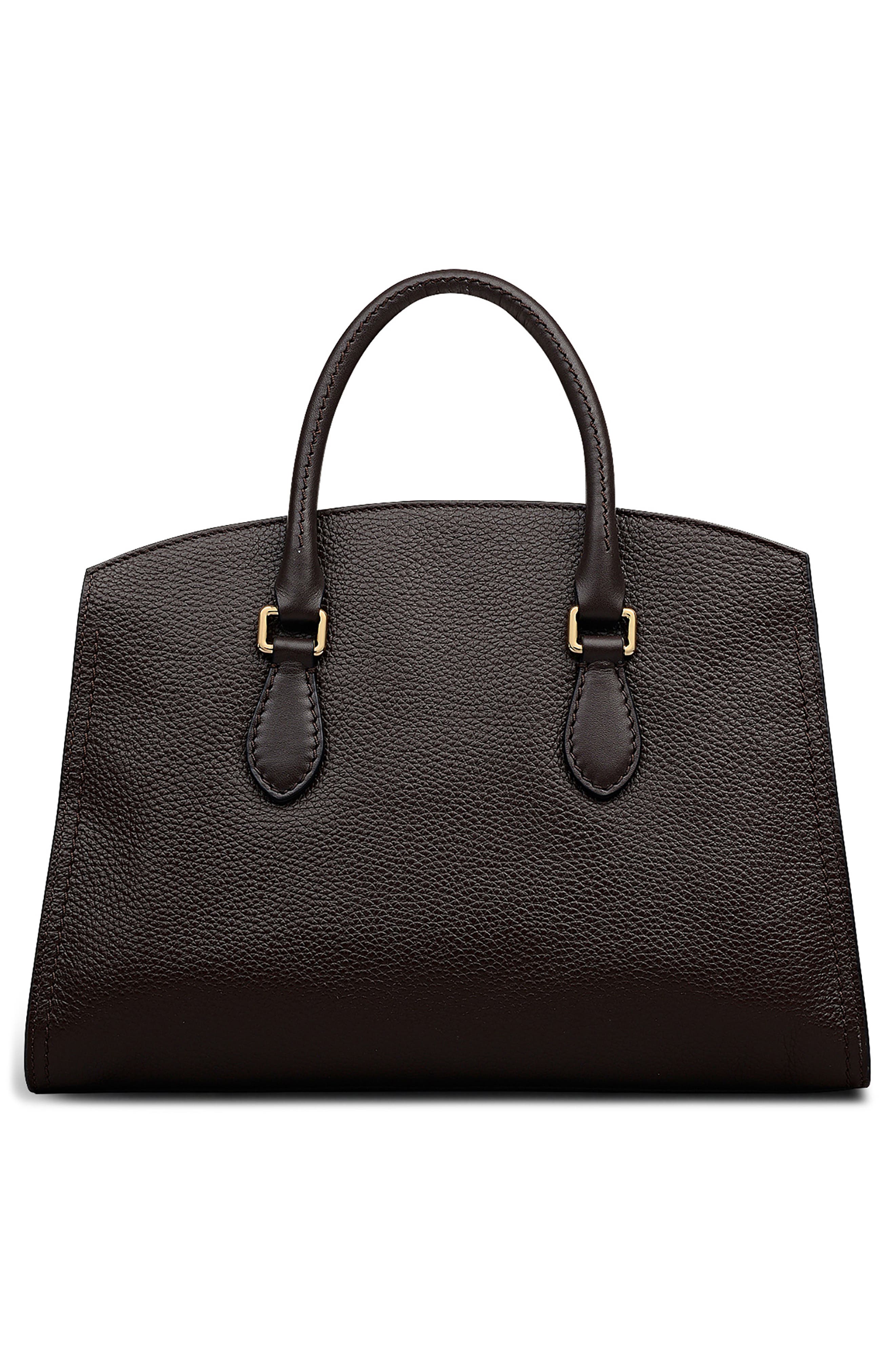 Radley Medium Portland Way Zip Tote Bag, Alternate, color, Dark Oak