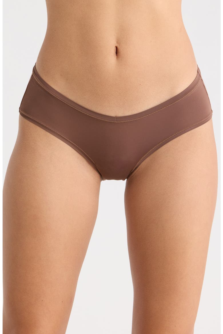 Soft Flex Hipster Panties, Main, color, CHESTNUT