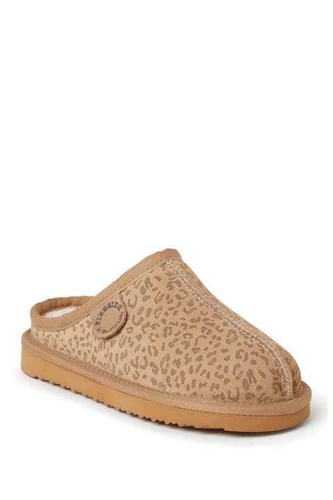 Kids' Fireside Dempsey Genuine Shearling Clog Slipper