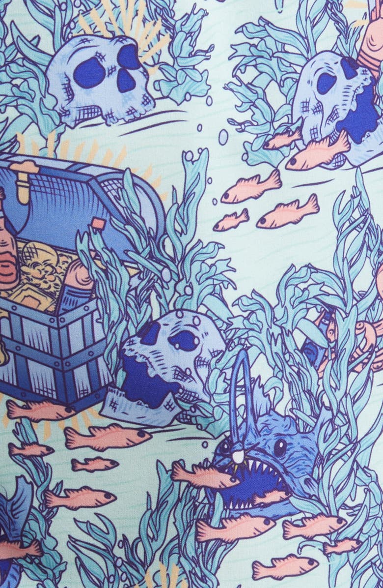 Peter Millar Men's Lit Up Swim Trunks, Alternate, color,