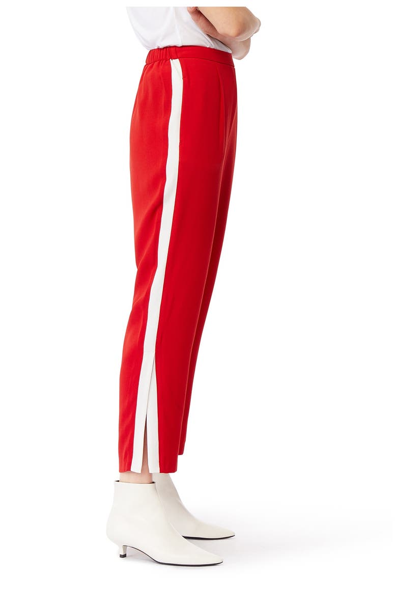 Habitual Ria Side Stripe Ankle Track Pants, Alternate, color, 