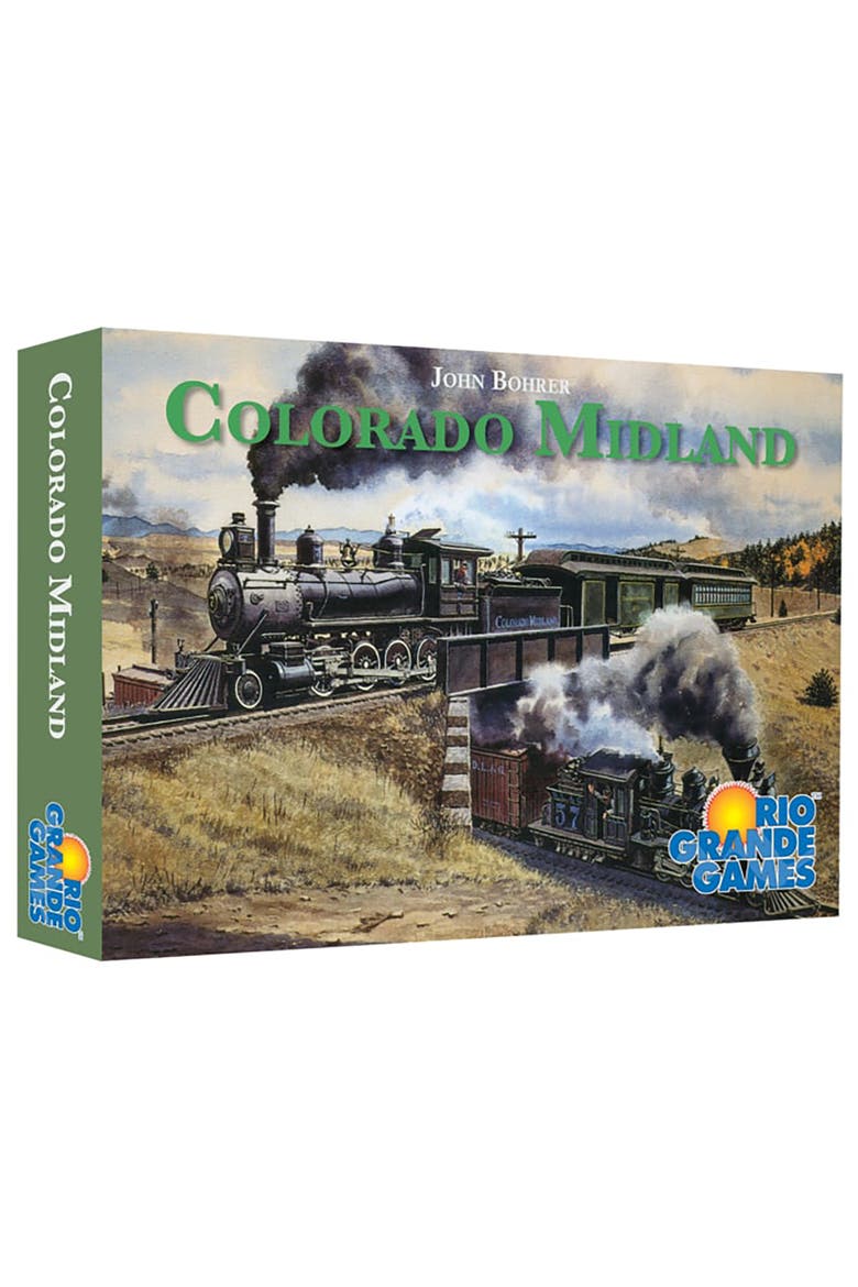 Colorado Midland Strategy Train Board Game, Ages 12+, Main, color, Multicolored