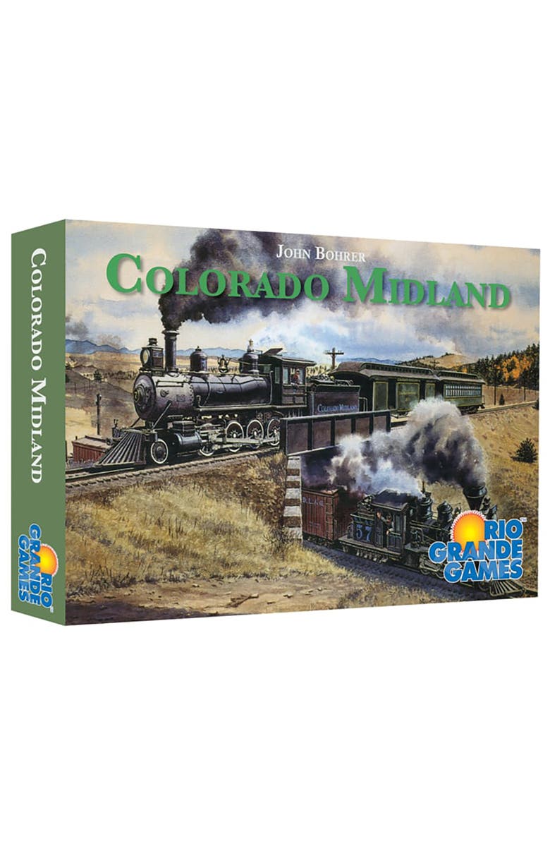 Rio Grande Games Colorado Midland Strategy Train Board Game, Ages 12+, Main, color, Multicolored