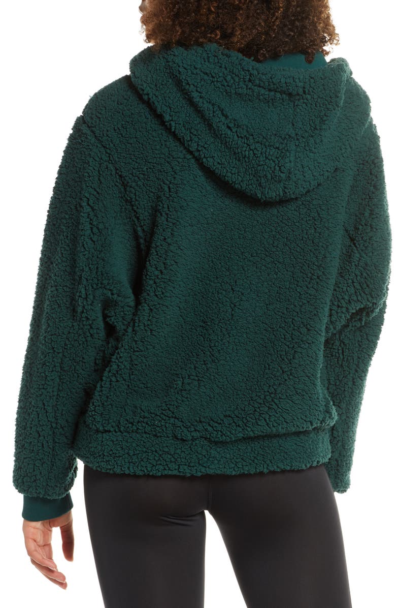 Zella Farrah Hooded Fleece Jacket, Alternate, color,
