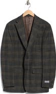 Michael Kors Plaid Notch Lapel Sport Coat