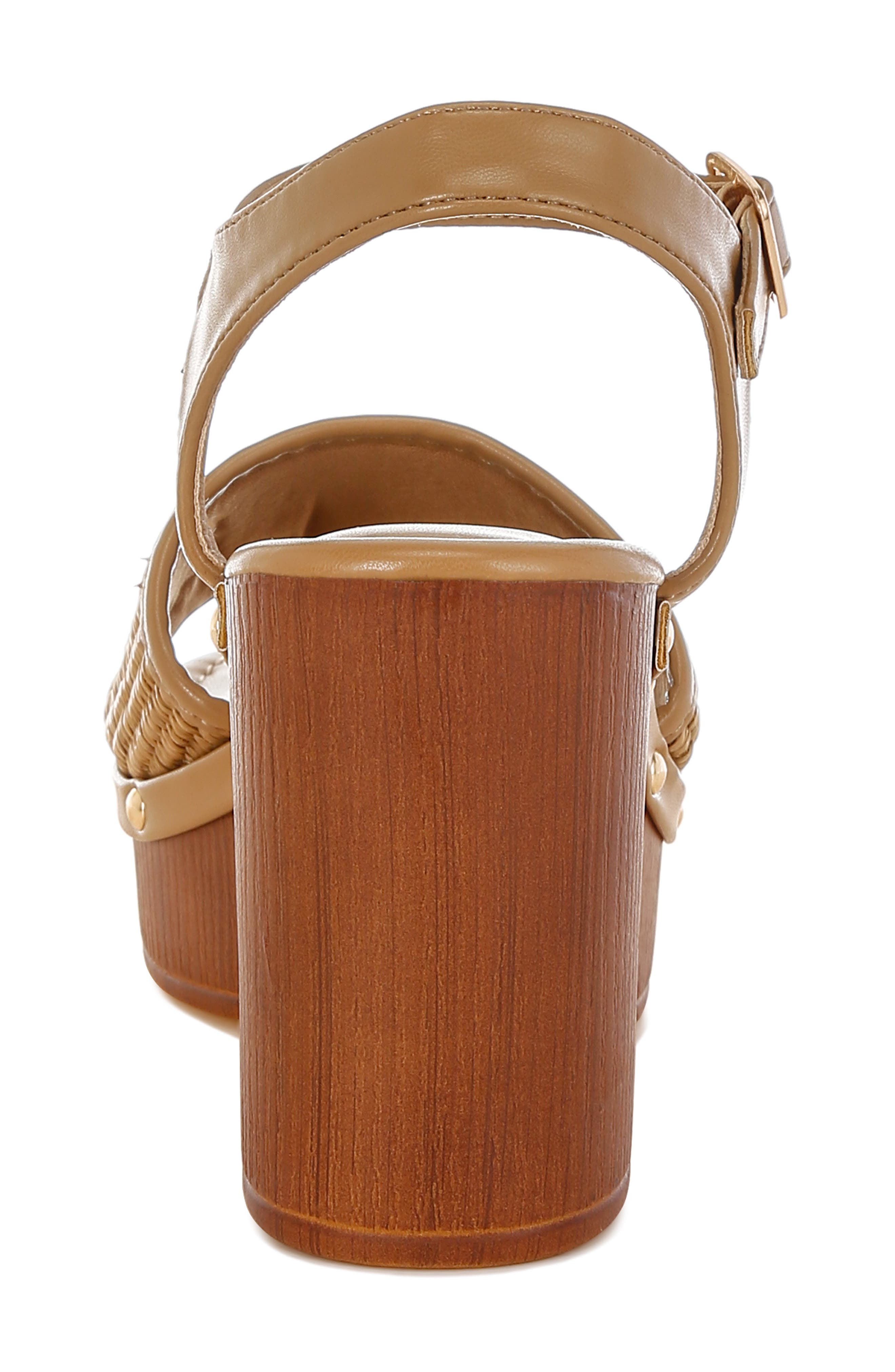 Rag & Co Mazaro Platform Sandal, Alternate, color, 