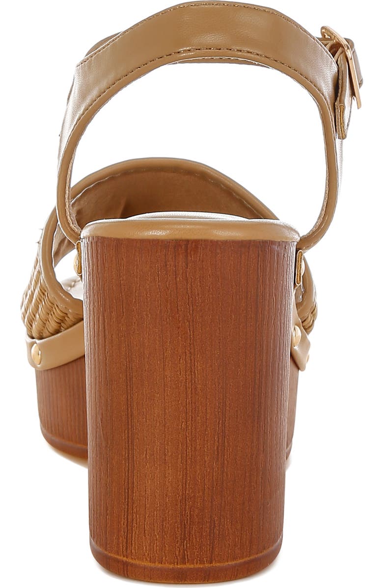 Rag & Co Mazaro Platform Sandal, Alternate, color,