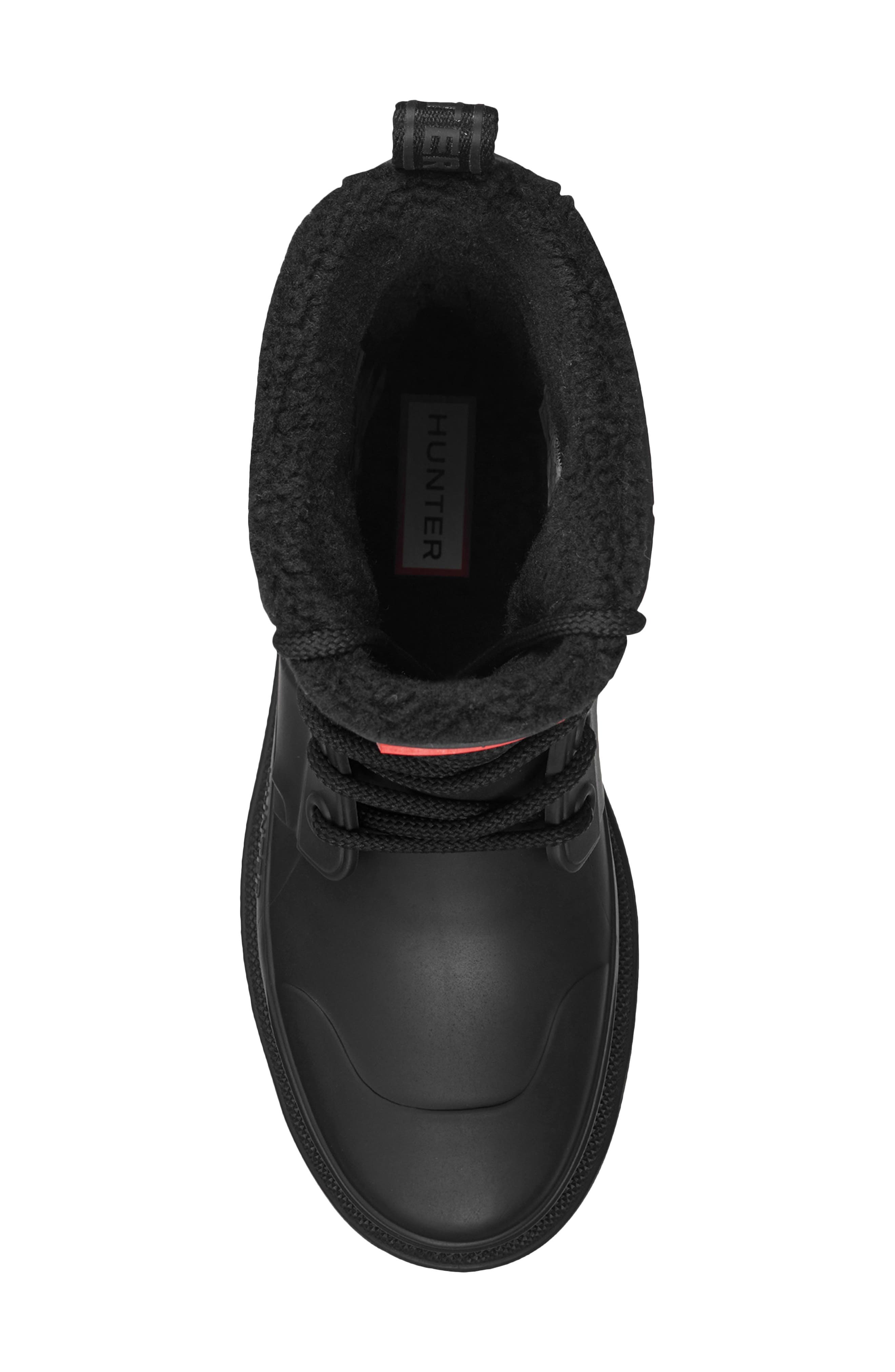 Hunter Diana Waterproof Rainboot, Alternate, color, Black/ Black