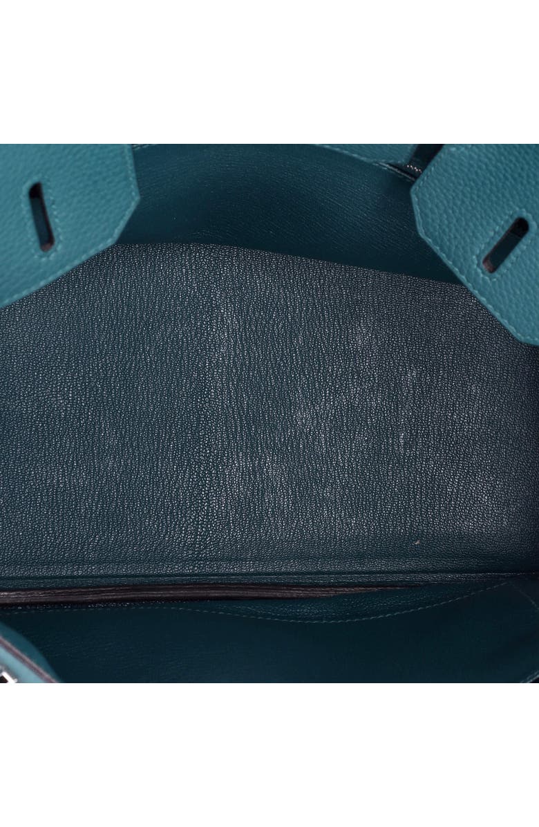 Pre-Owned Hermes Birkin Handbag Green Togo with Palladium Hardware 25, Alternate, color, Vert Bosphore