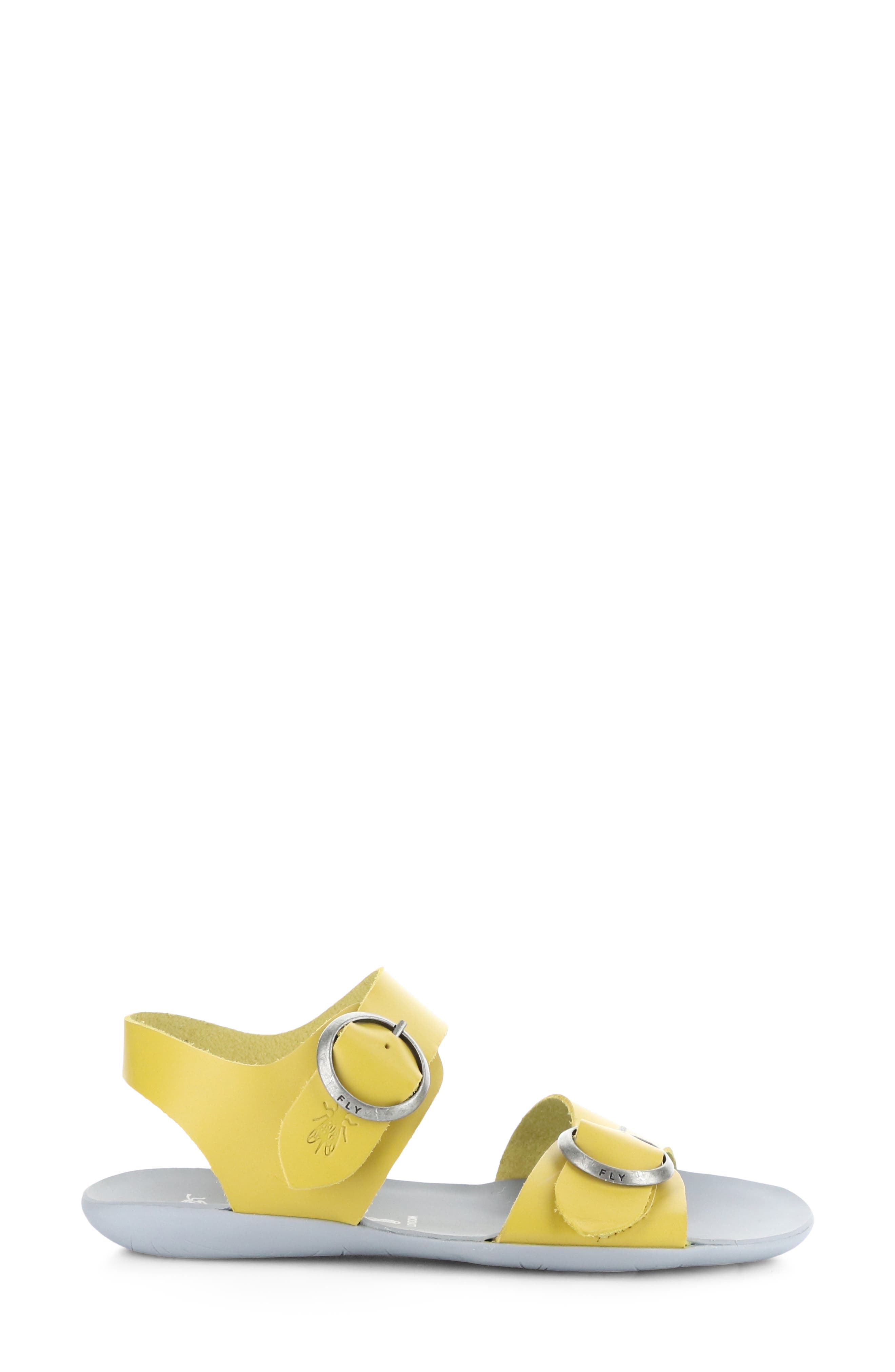 Fly London Masa Sandal, Alternate, color, Mustard Bridle