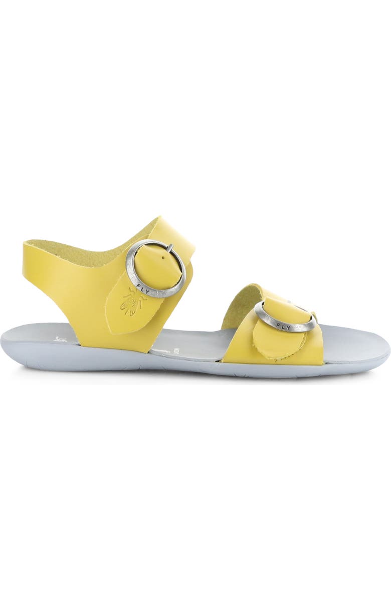 Fly London Masa Sandal, Alternate, color, Mustard Bridle