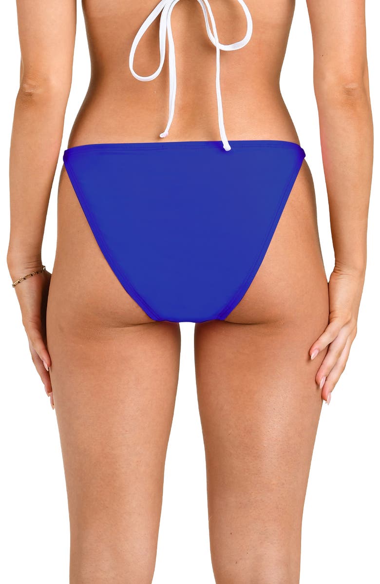 Citrus Solids Bikini Bottoms, Alternate, color, Ocean
