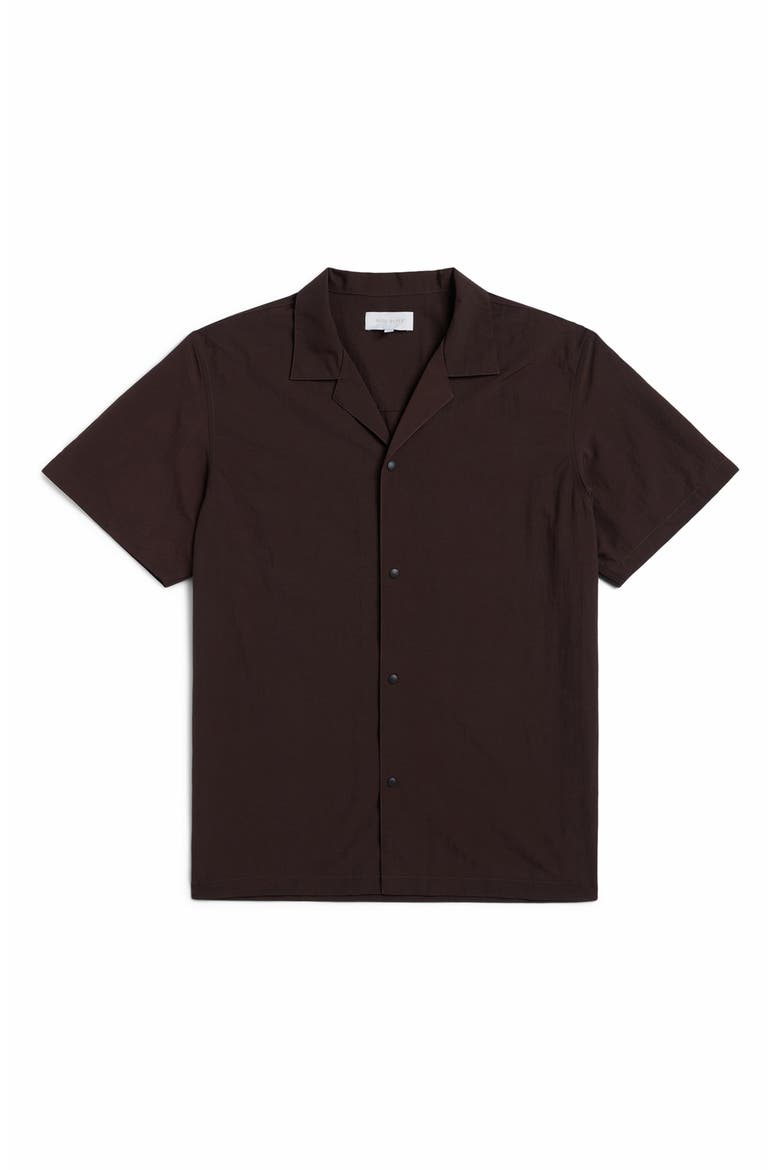 Alex Nylon Camp Shirt, Alternate, color, DRIFTWOOD